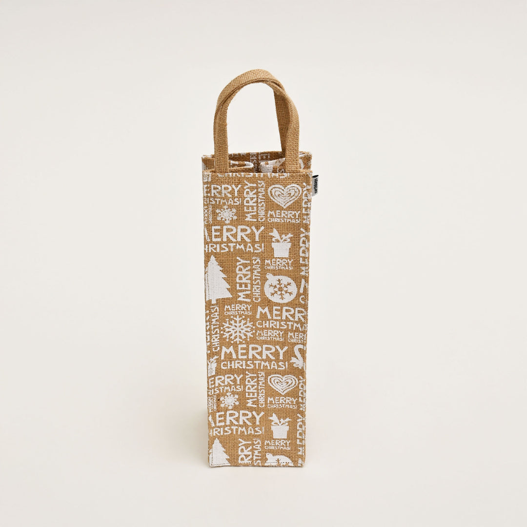 Jute Bag | Laminated Printed Gift Bag with Allover Print