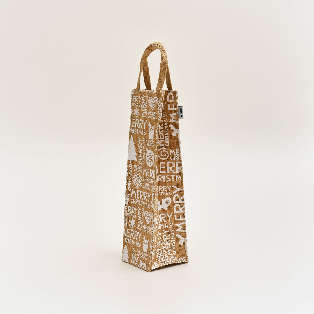 Jute Bag | Laminated Printed Gift Bag with Allover Print