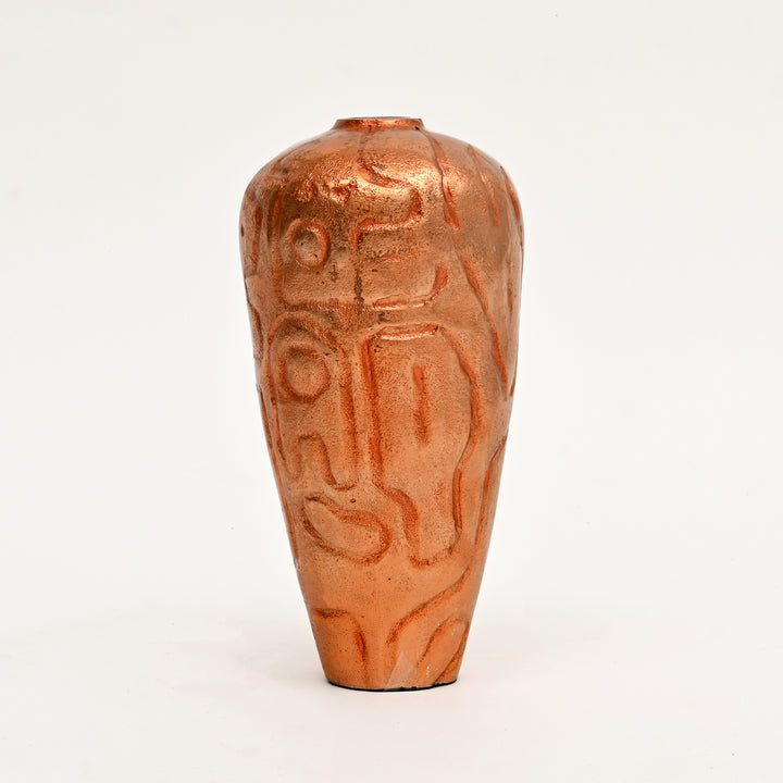 Antique Copper Decorative Vases – Set of 2