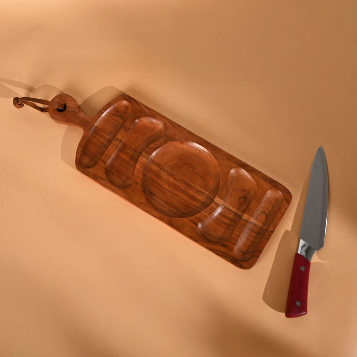 Serving Platter | Mango Wood | Handmade Elegant Serving