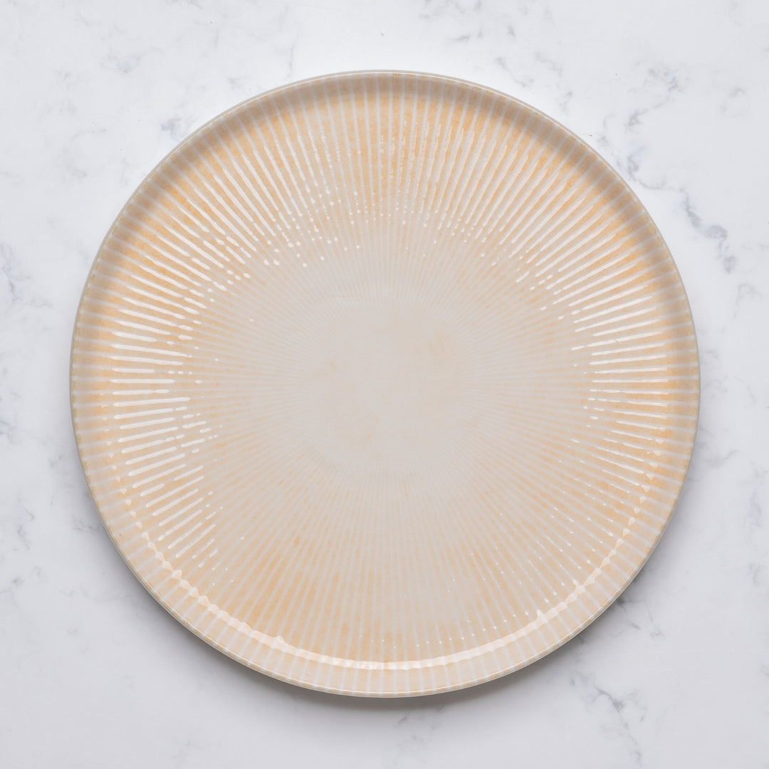 Short Rim Stackable Plate | Porcelain, Pack of  4