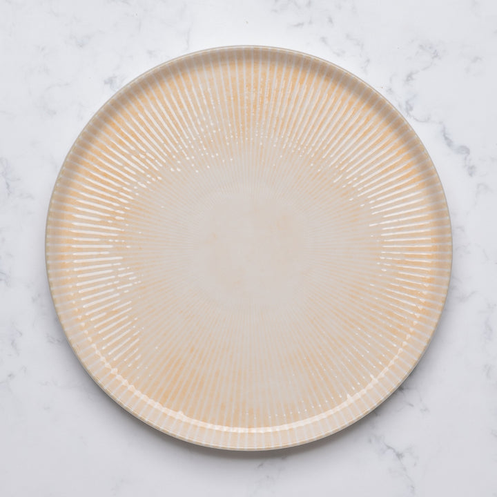 Short Rim Stackable Plate | Porcelain, Pack of  4
