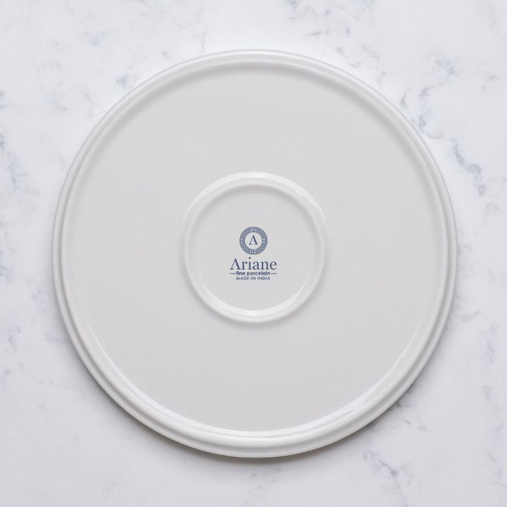 Short Rim Stackable Plate | Porcelain, Pack of  4