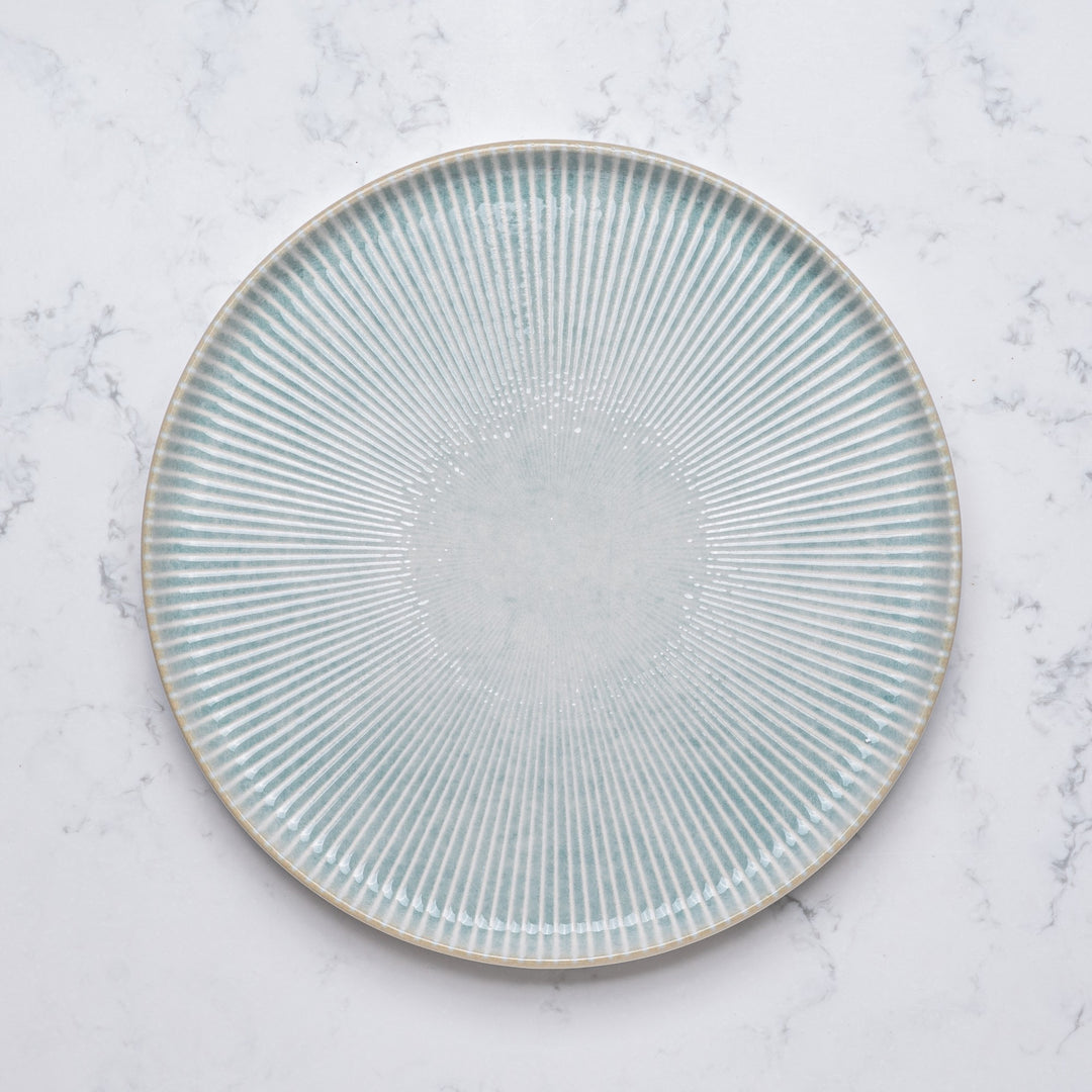 Short Rim Stackable Plate | Porcelain |Set of 4