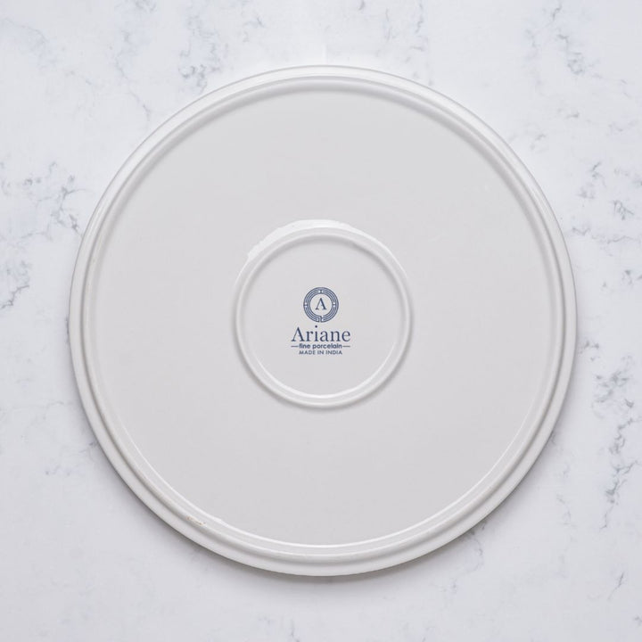 Short Rim Stackable Plate | Porcelain | Pack of 4