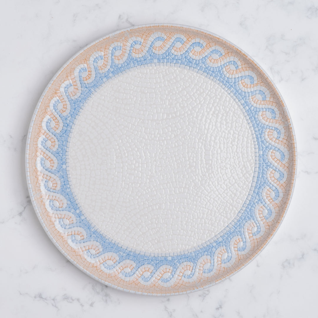 Short Rim Stackable Plates | Porcelain, Set of 4