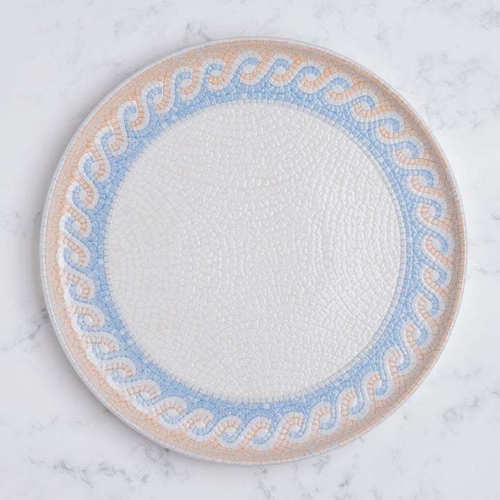 Short Rim Stackable Plates | Porcelain, Set of 4