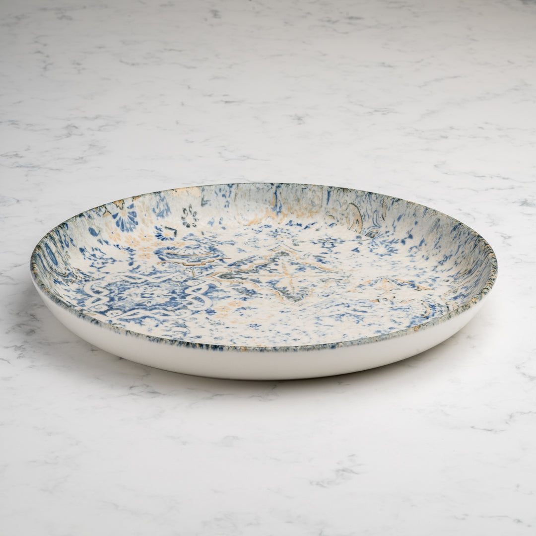 Porcelain Plate Flat | Porcelain | Set of 6