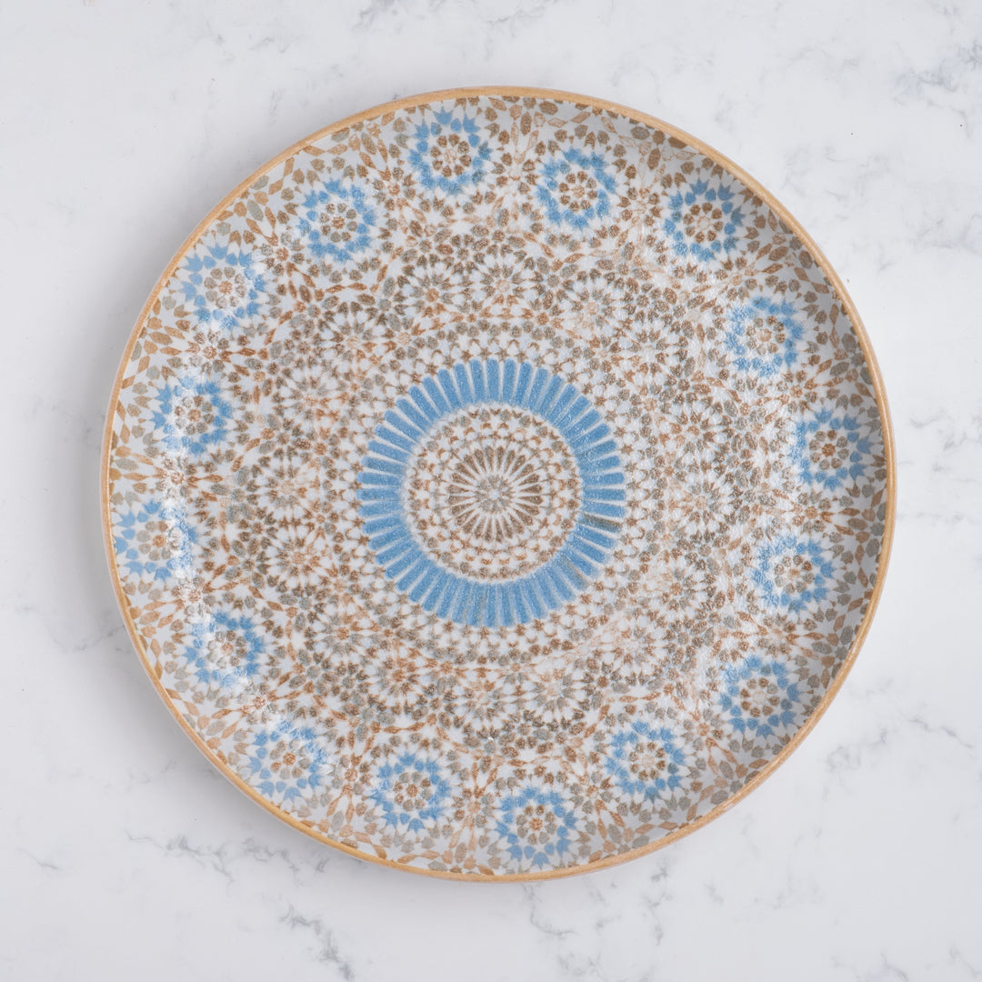 Classic Flat Dining Plates | Porcelain | Pack of 12