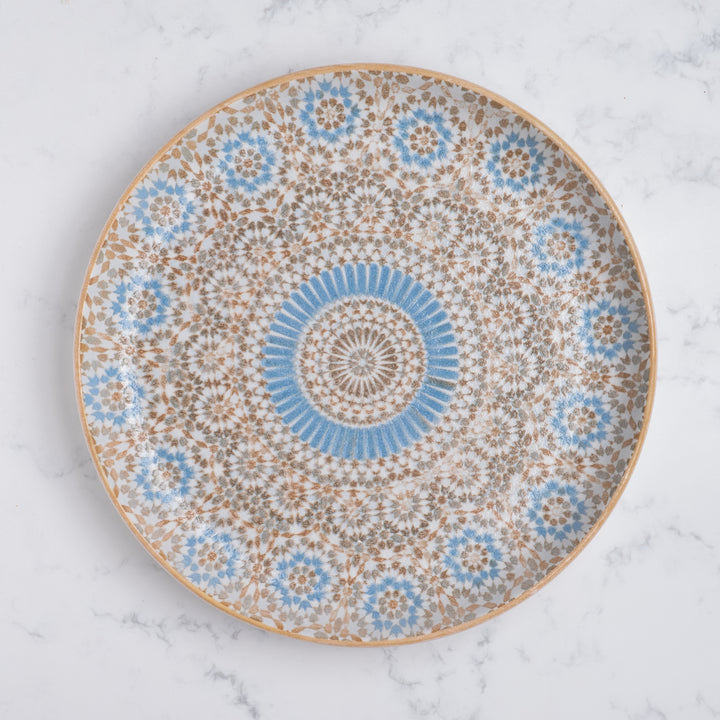 Classic Flat Dining Plates | Porcelain | Pack of 12