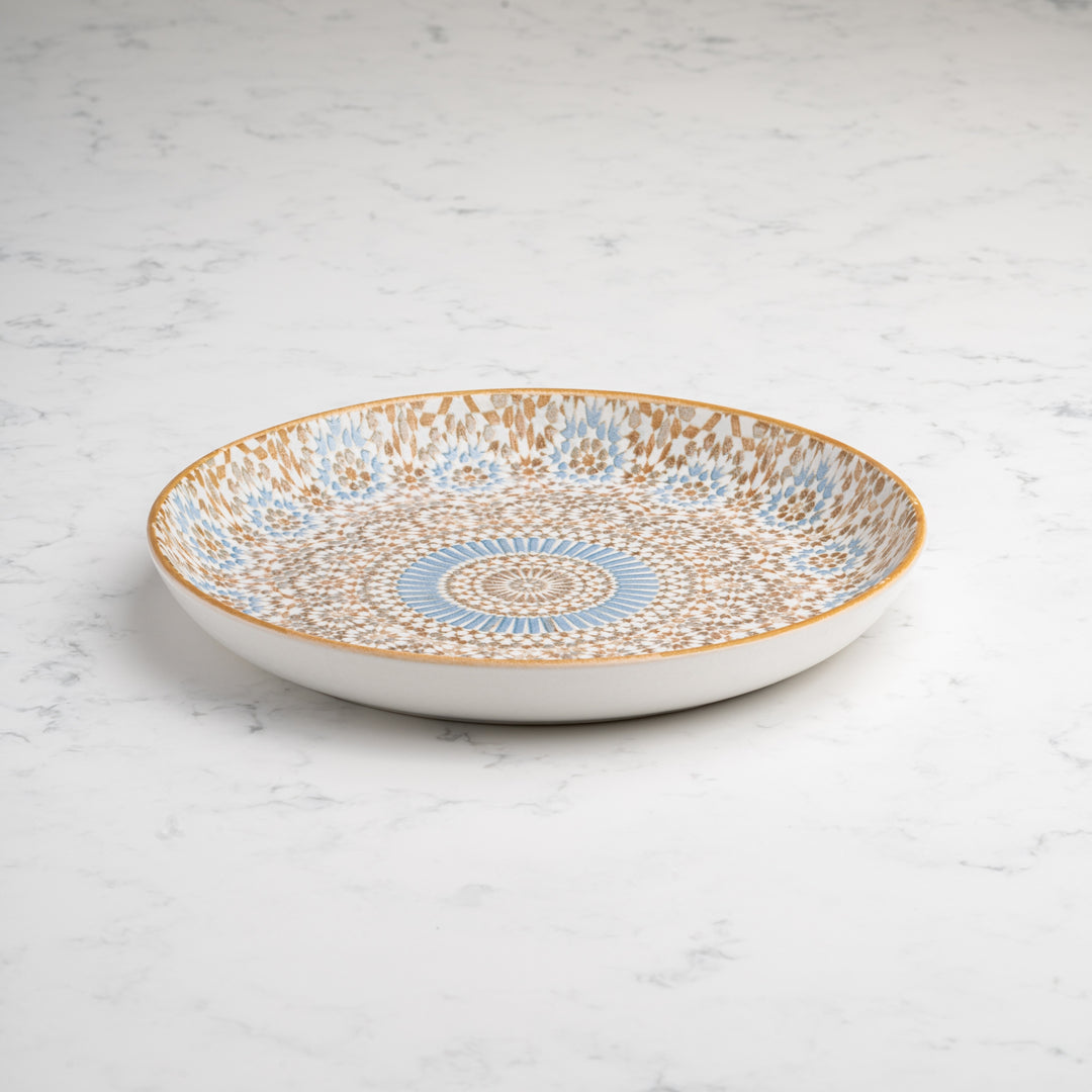 Classic Flat Dining Plates | Porcelain | Pack of 12