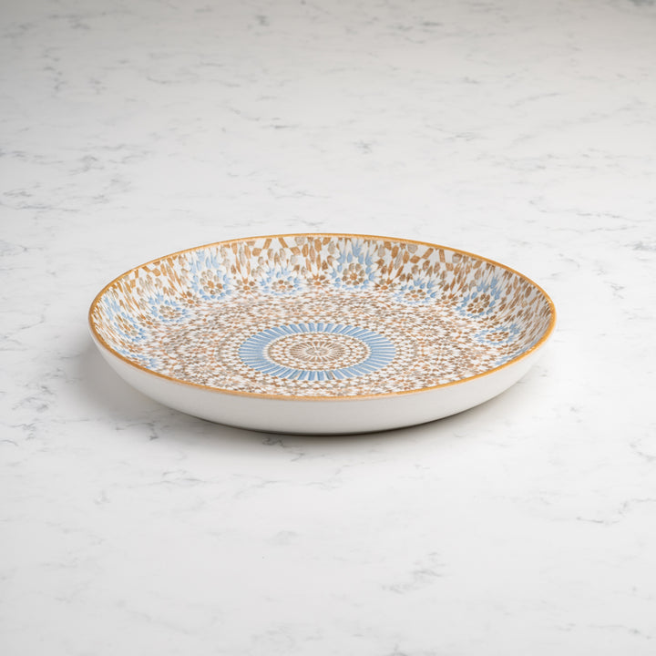 Classic Flat Dining Plates | Porcelain | Pack of 12