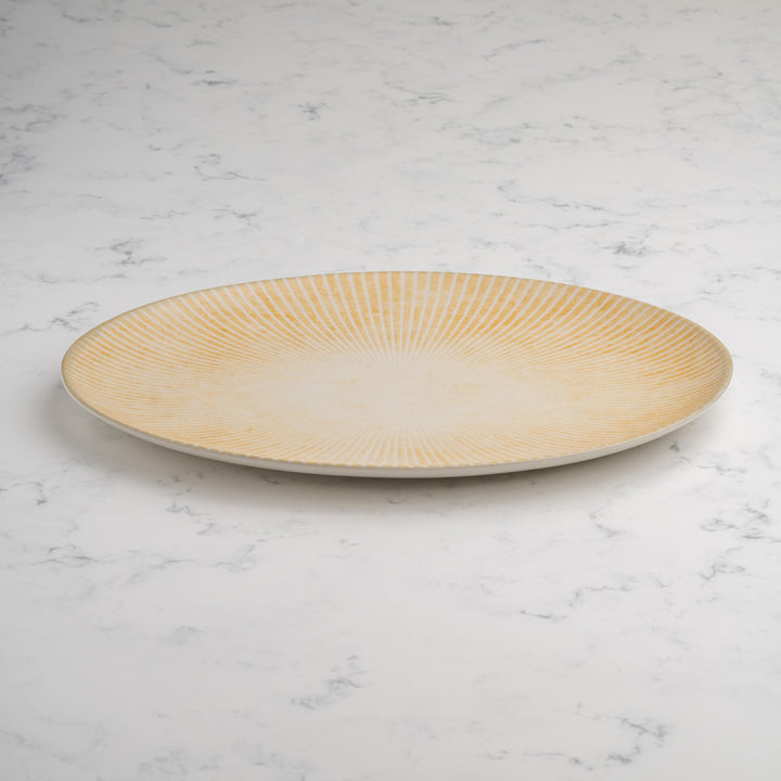 Plate Oval With Foot | Porcelain, 11" | Pack of 12