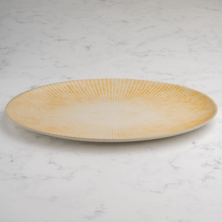 Plate Oval With Foot | Porcelain, 12.59" | Pack of 12