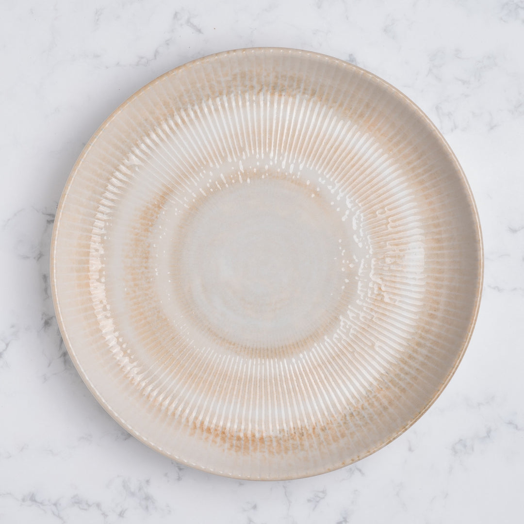 Modern Flat Plate | Porcelain | Pack of 6