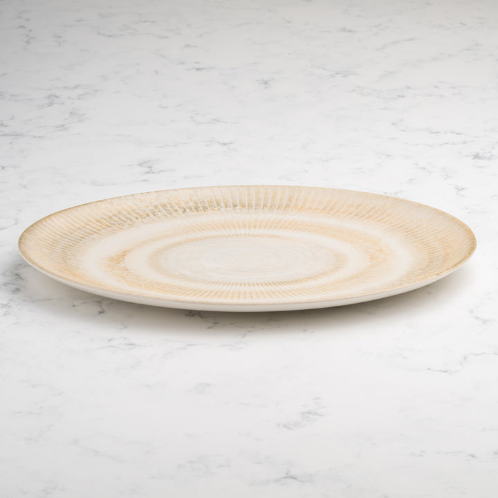 Premium Oval Plate with Foot | 11" | Porcelain | Set of 12