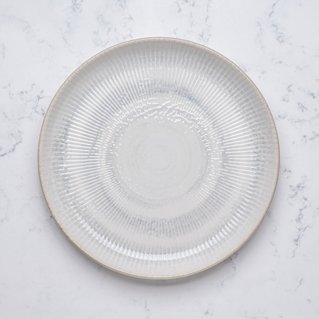 Luxury Porcelain Flat Plate Collection | Pack of 6