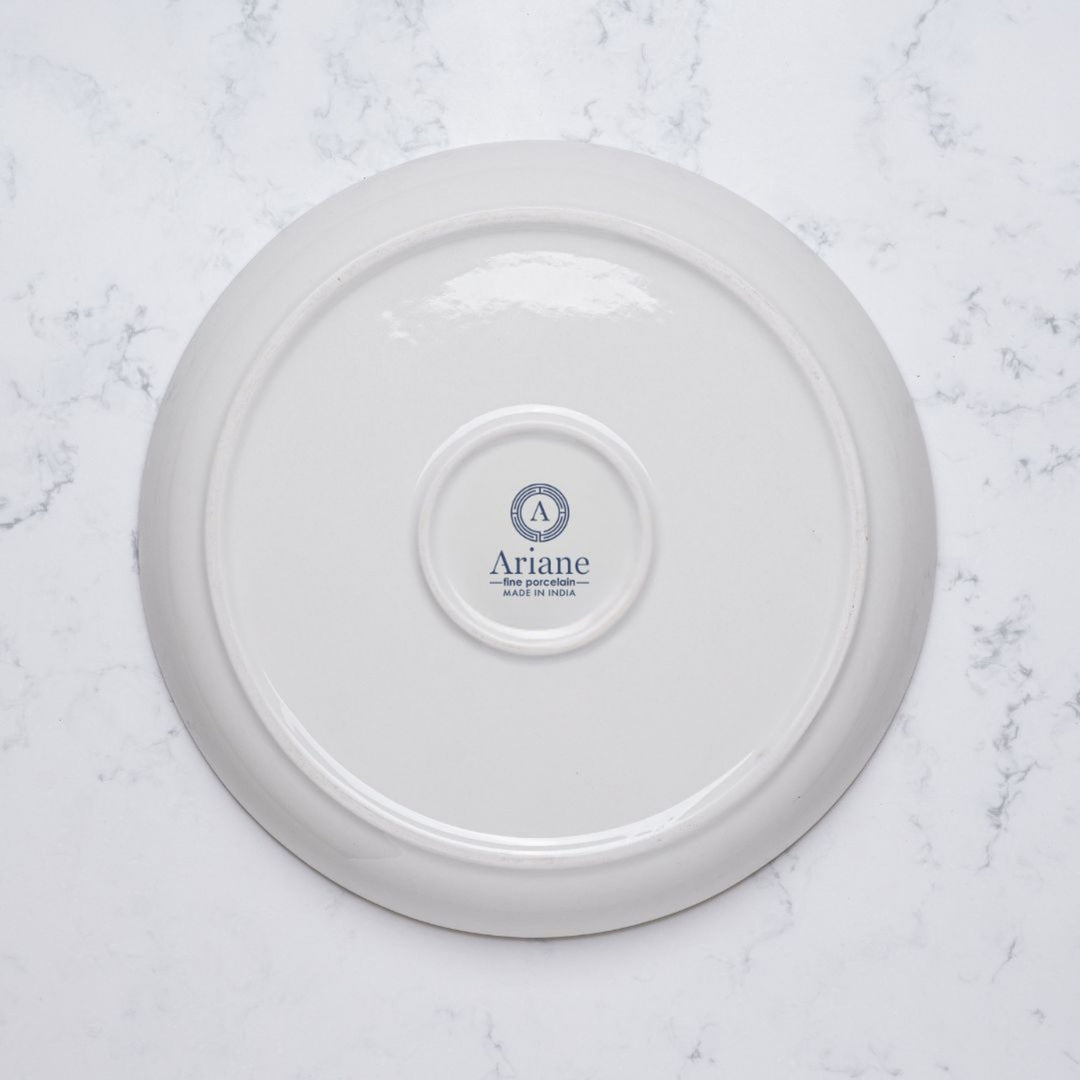 Luxury Porcelain Flat Plate Collection | Pack of 6