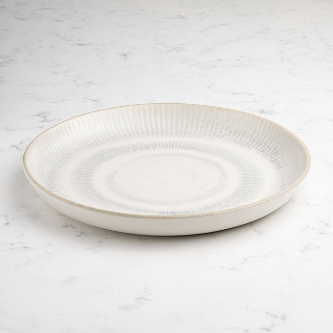 Luxury Porcelain Flat Plate Collection | Pack of 6