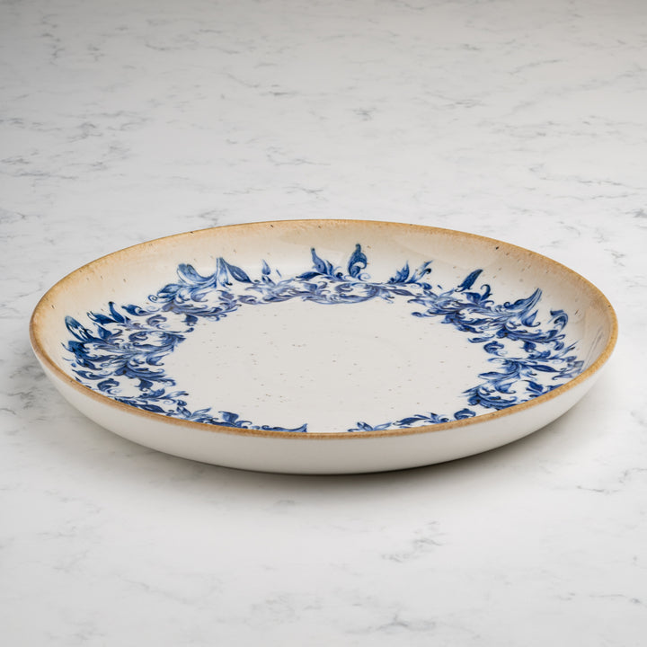 Porcelain Plate Flat | 10.62", Pack of 6