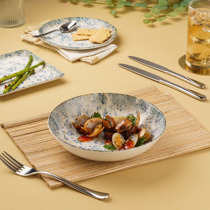 Round Deep Plate | Porcelain 28.74oz |Set of 6