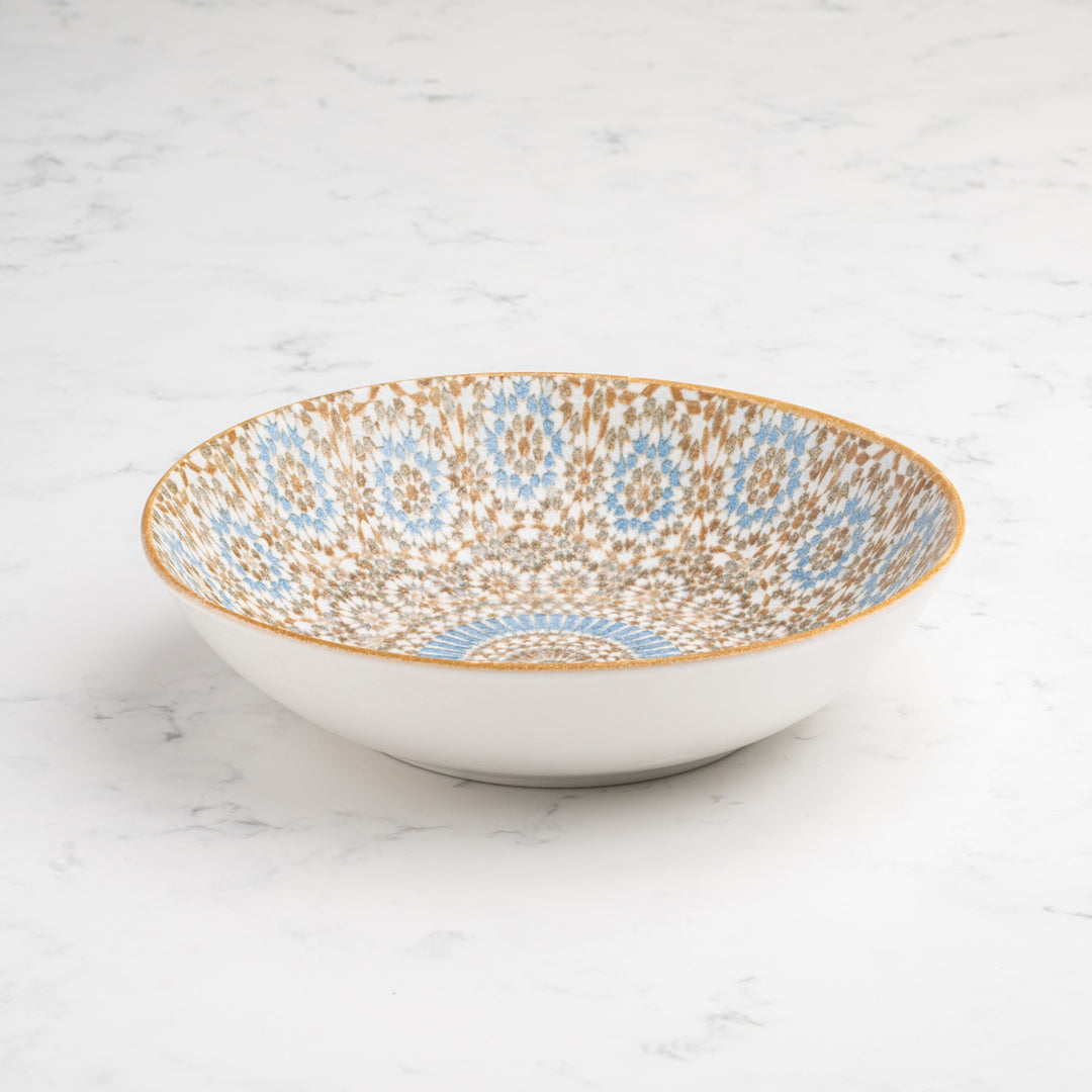 Tangier Deep Plate | Porcelain |  Pack of 6