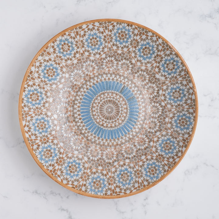 Round Cous Cous Deep Plates | Porcelain, Set of 6