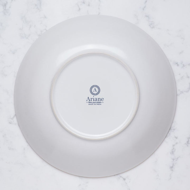 Round Wok Deep Plate | Set of 6 | Porcelain  | 11"