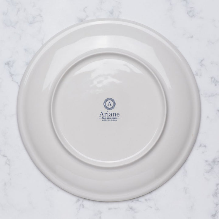 Round Rimless Plate | Porcelain, Set of 6