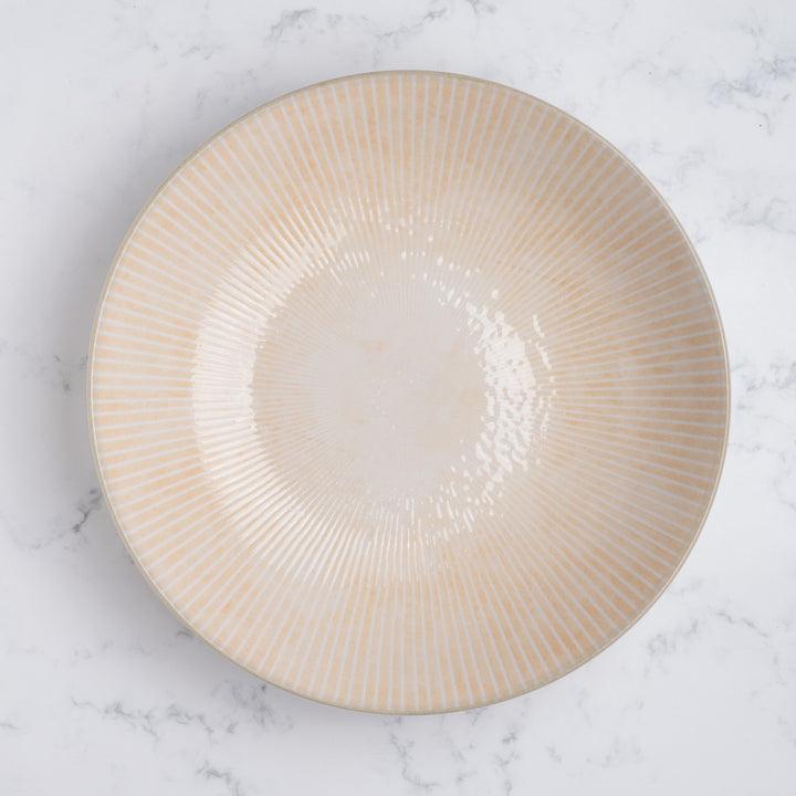 Round Deep Plate | Porcelain, Pack of 6