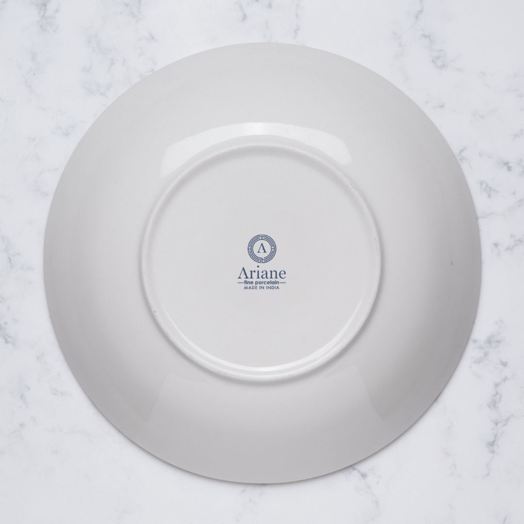 Round Deep Plate | Porcelain, Pack of 6