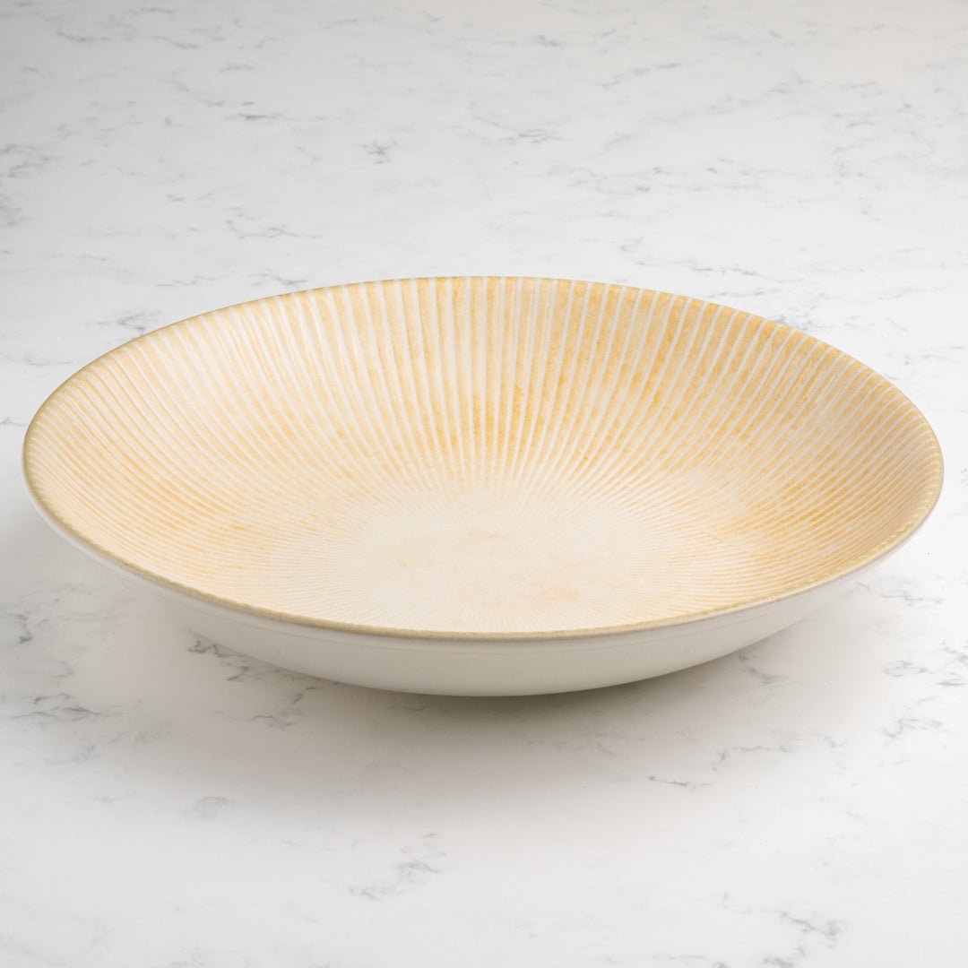 Round Wok Deep Plate | Porcelain, 91.3oz | Pack of 6