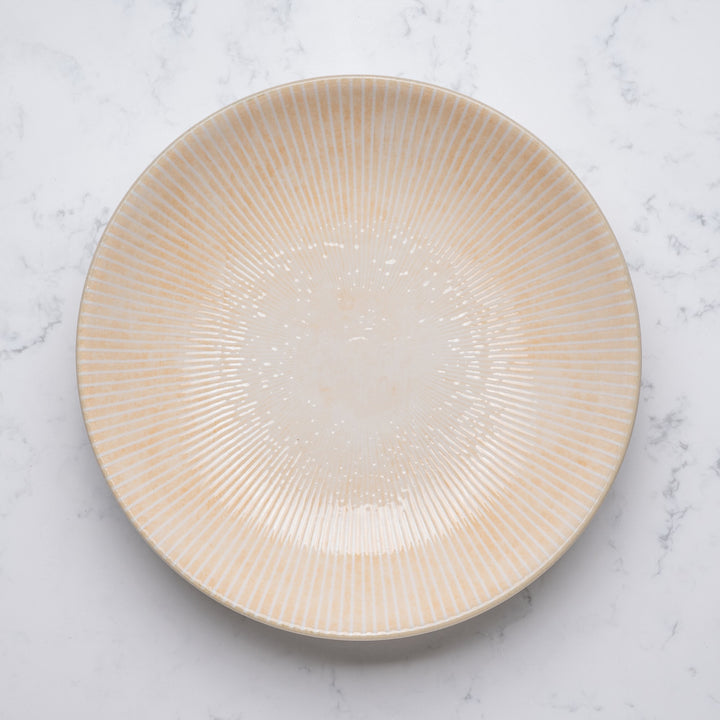 Round Deep Plate | Porcelain, Pack of 6