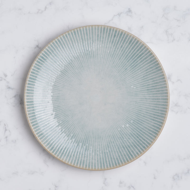 Round Rimless Plate | Porcelain, Pack of 12