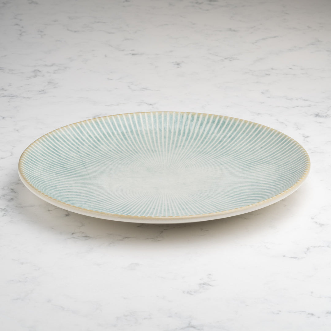 Round Rimless Plate | Porcelain, Pack of 12