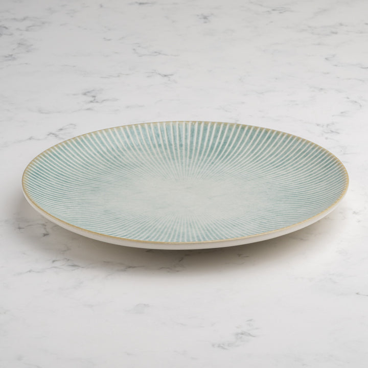 Modern Porcelain Rimless Dinner Plate | Pack of  6
