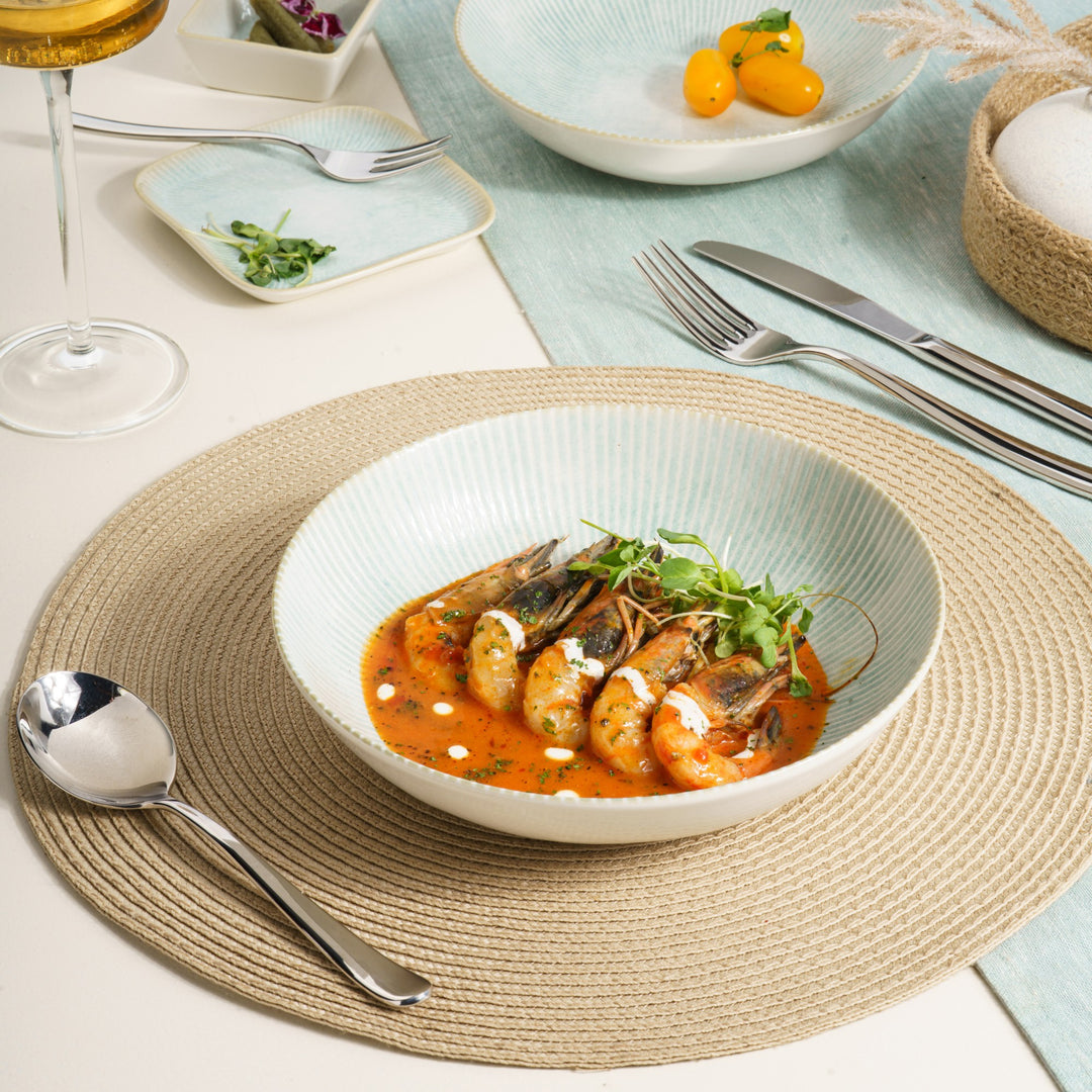 Round Deep Plate | 28.74oz, Porcelain | Case of6