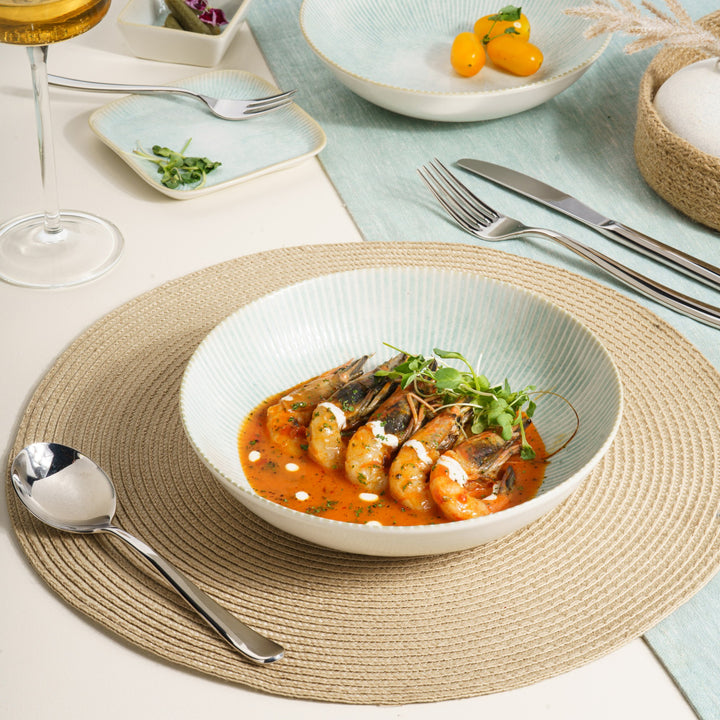 Round Deep Plate | 28.74oz, Porcelain | Case of6