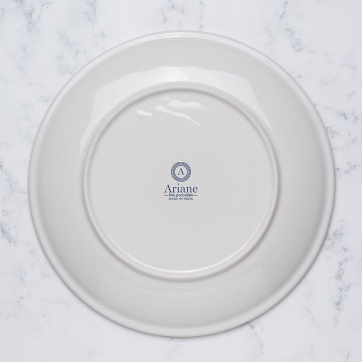 Elegant Round Rimless Plate | Porcelain | Set of 12