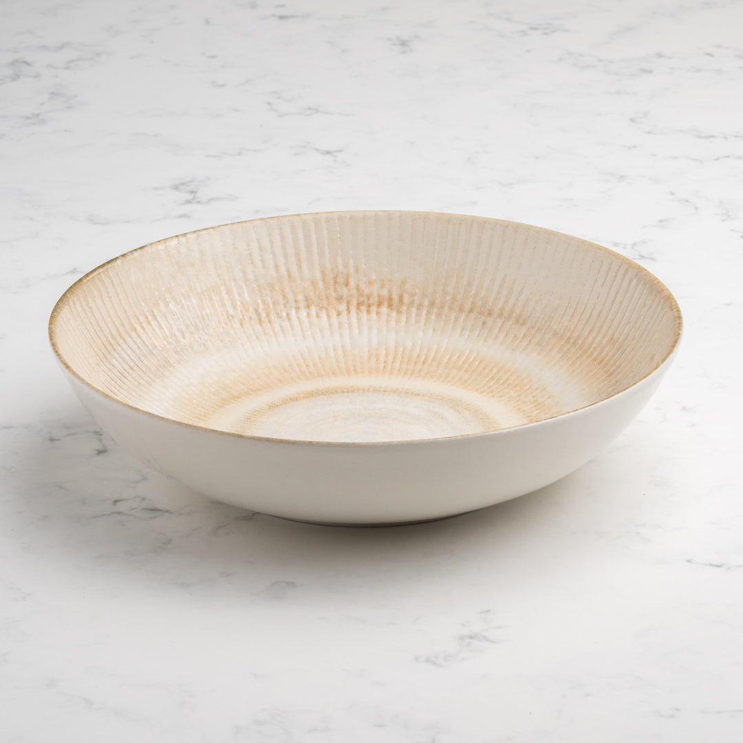 Modern Round Deep Cous Cous Plate | Porcelain , 50.72oz | Set of 6