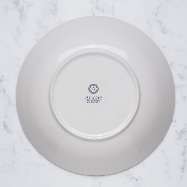 Elegant Round Wok Deep Plate | 9.13", Porcelain | Pack of 6