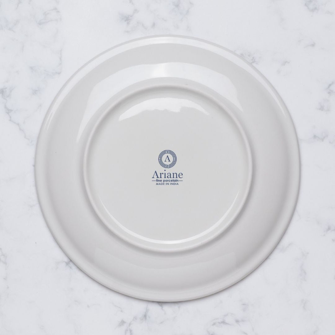 Round Rimless Plate | Porcelain | Pack of 12