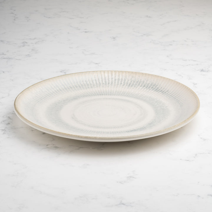Round Rimless Plate | Porcelain | Pack of 12