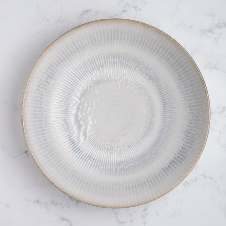 Round Cous Cous Deep Plate | Pack of 6, Porcelain