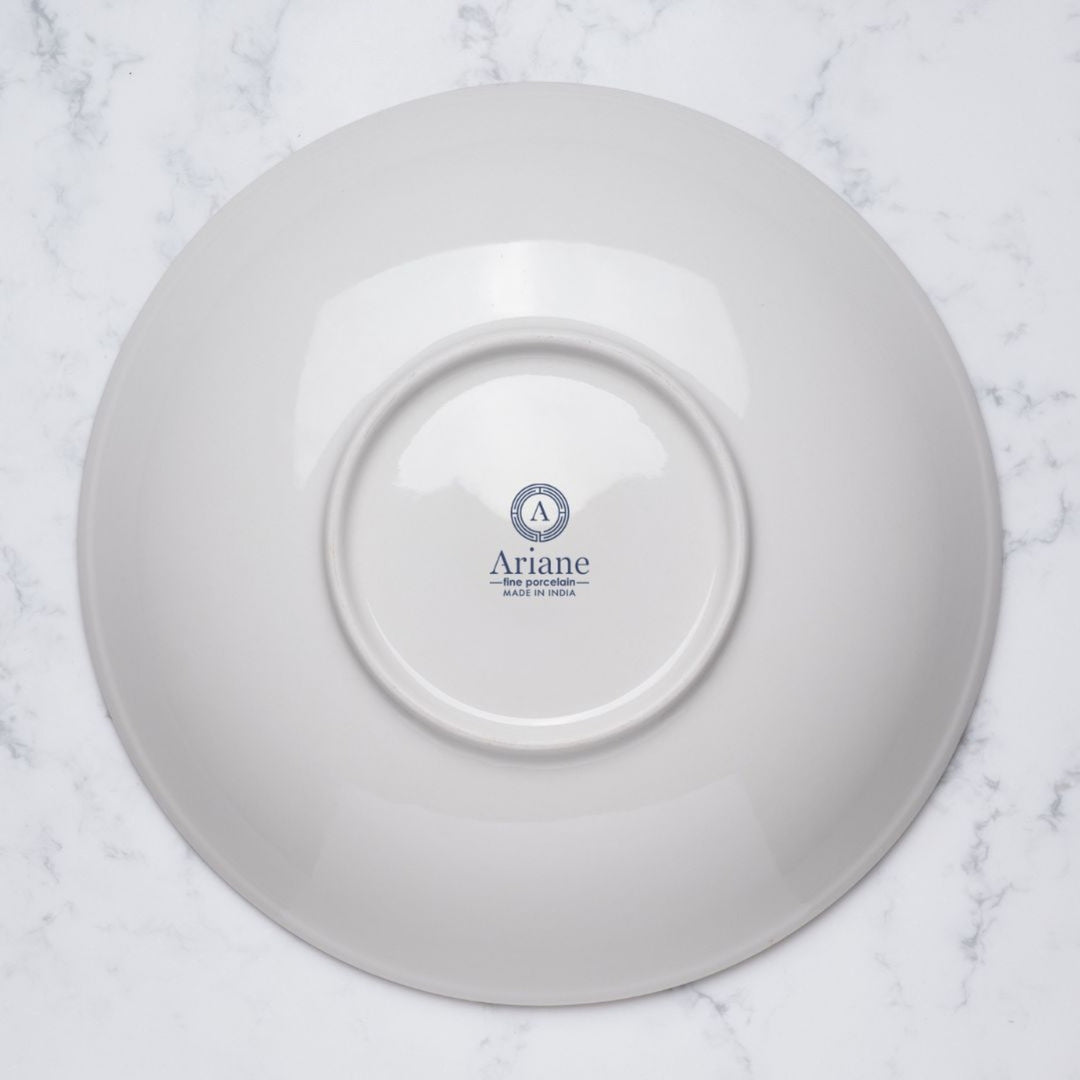 Round Cous Cous Deep Plate | Pack of 6, Porcelain