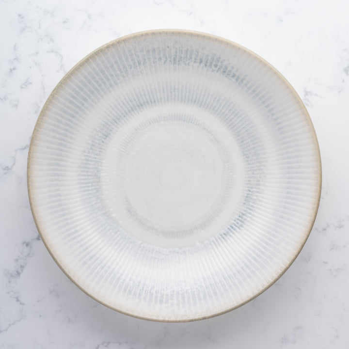 Round Wok Deep Plate | Set of 6, Porcelain