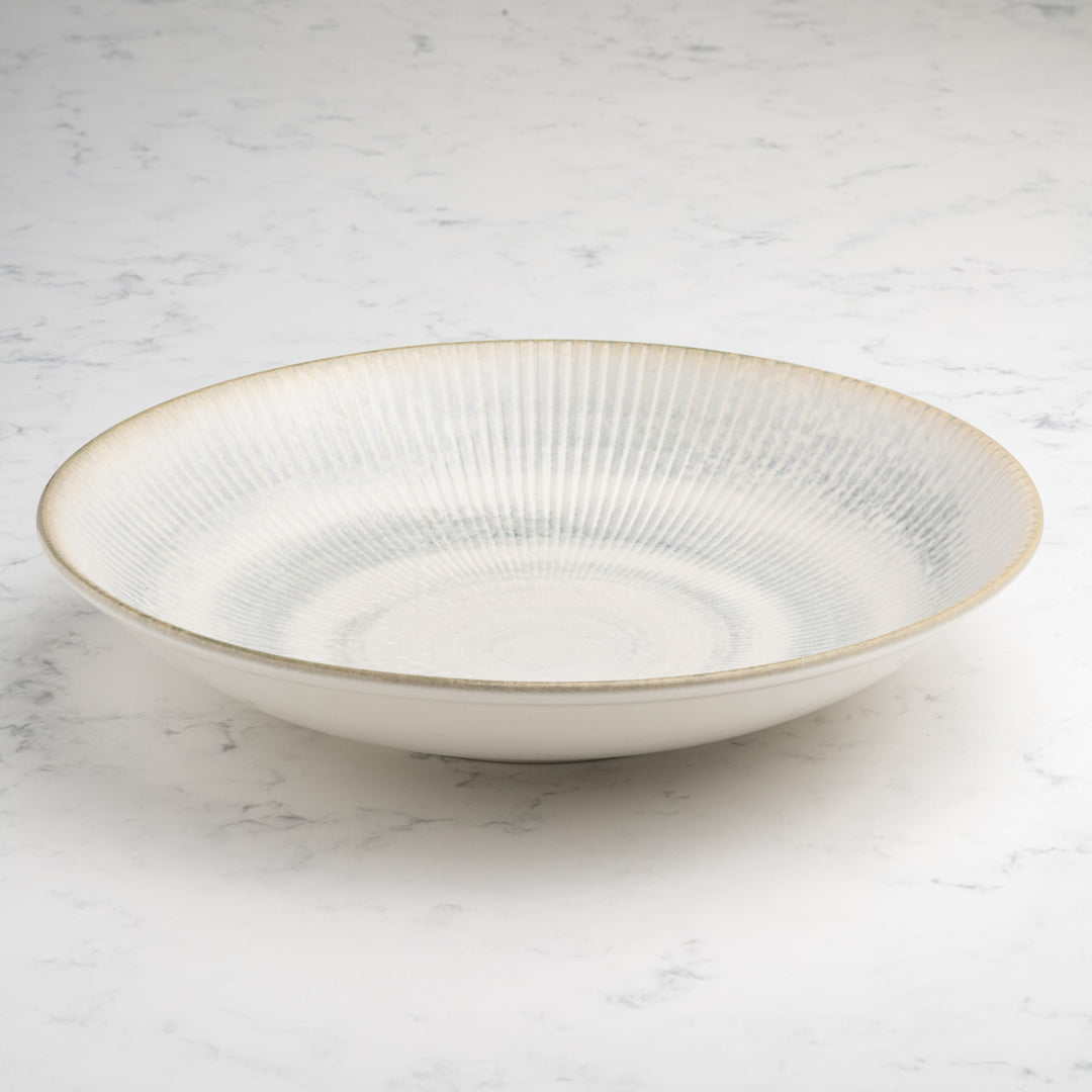 Round Wok Deep Plate | Set of 6, Porcelain