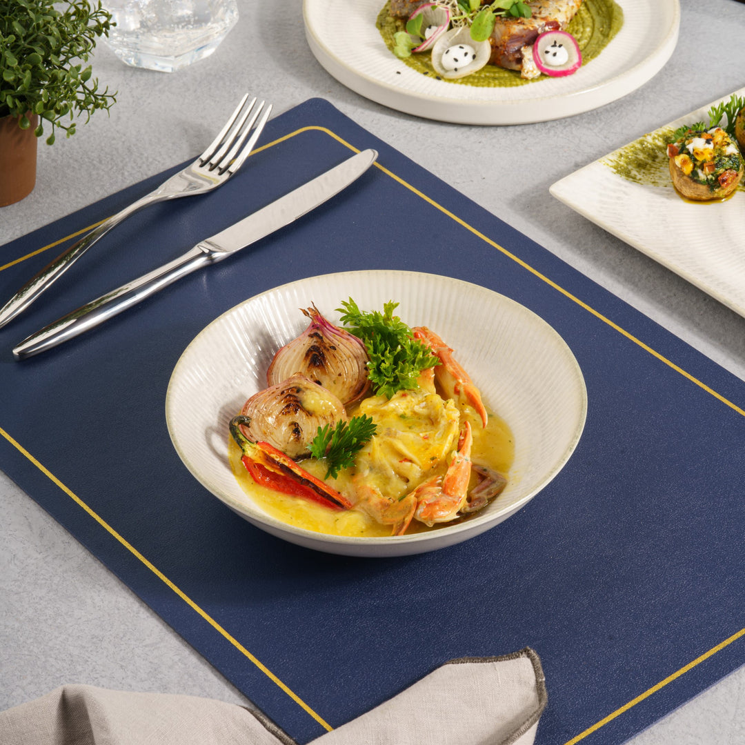 Round Deep Plate | Case of6 | Porcelain
