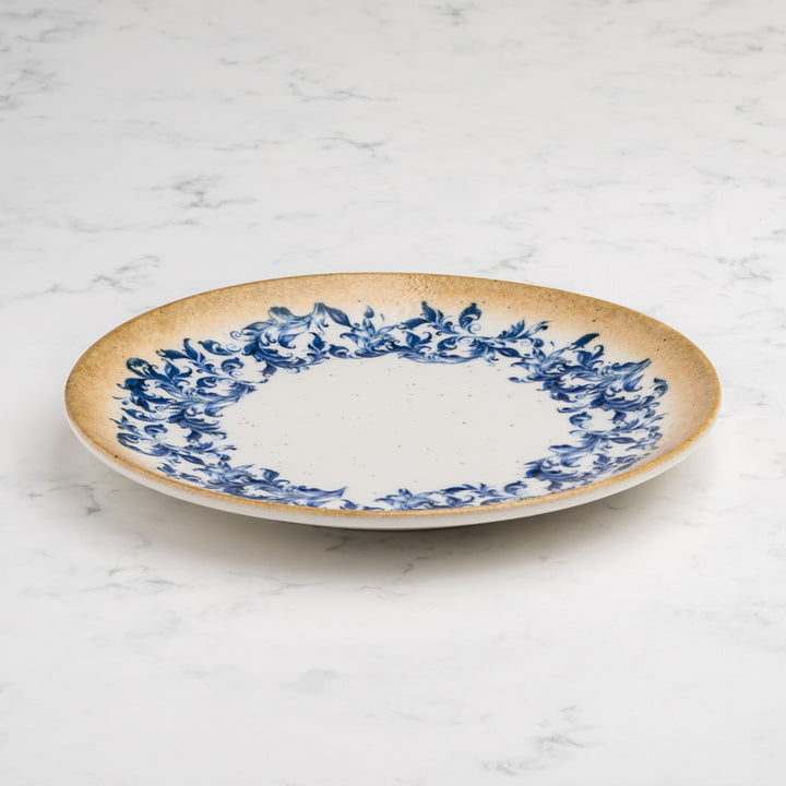 Round Rimless Plate | Porcelain Set of 12