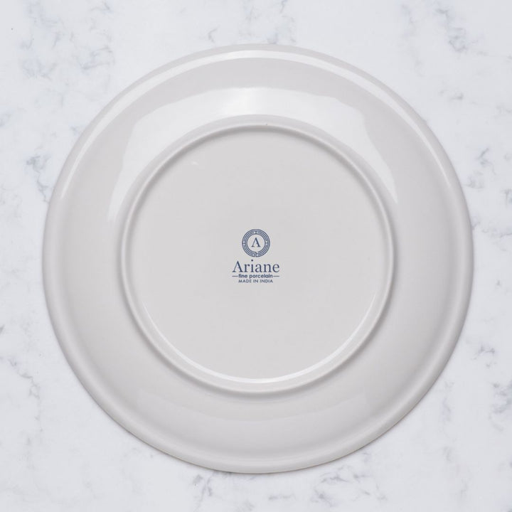 Porcelain Round Rimless Plate | Amalfi | Set of 6